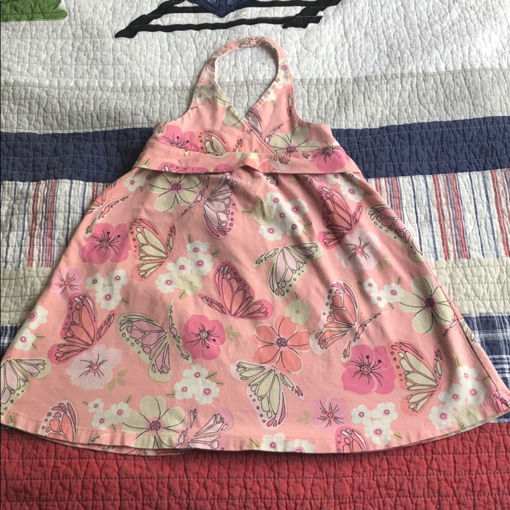 Circo pink floral girls dress